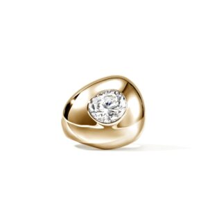 JH Lovestruck™ Pebble Ring, Gold, Diamond, 4.0TCW