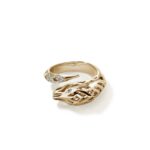Naga Ring, Gold, Diamonds