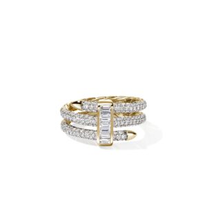 Artisan Series Spear Ring, Triple Tier