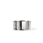 Icon 50 Signet Ring, Sterling Silver