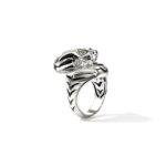 Legends Cobra Ring, Sterling Silver