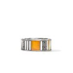 Icon 50 Ring, Sterling Silver, Hardstones