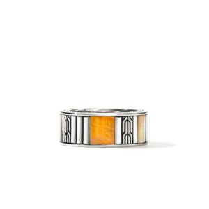 Icon 50 Ring, Sterling Silver, Hardstones