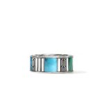 Icon 50 Ring, Sterling Silver, Hardstones
