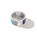 Icon 50 Ring, Gold, Silver, Gemstones