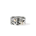 Legends Ring, Gold, Sterling Silver, 11.5MM