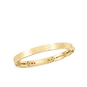 18K Yellow Gold Love In Verona Bangle