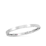 18K White Gold Love In Verona Bangle