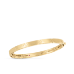 18K Yellow Gold Love In Verona Bangle