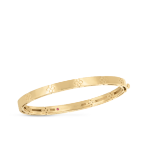 18K Yellow Gold Love In Verona Bangle