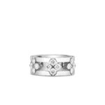 18K White Gold Love In Verona Diamond Open Frame Ring