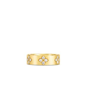 18K Yellow Gold Love In Verona Diamond Ring