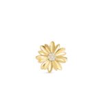 18K Yellow Gold Margherita Diamond Flower Ring