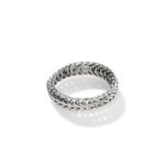 Icon Chevron Band Ring, Sterling Silver, 4.5MM