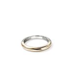 JH Essential Band Ring, Gold, Sterling Silver, 3MM