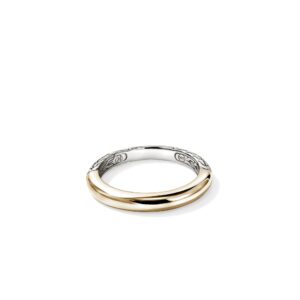 JH Essential Band Ring, Gold, Sterling Silver, 3MM