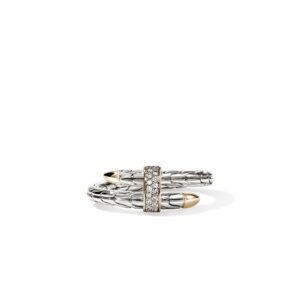Spear Ring, Gold, Sterling Silver, Diamonds