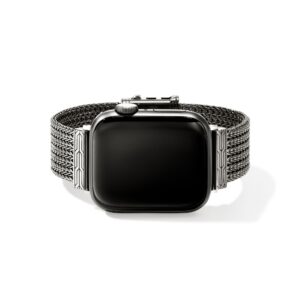 Smartwatch Strap, Dark Silver, 18MM