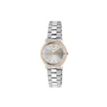 Gucci G-Timeless Watch, 29mm - Silver Dial Pink Gold-Plated Bezel
