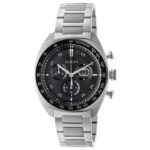 Gucci Interlocking Watch, 41mm - Black Dial, Steel Bracelet
