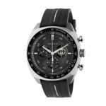 Gucci Interlocking Watch, 41mm - Black Dial, Black Rubber Strap