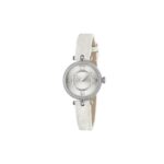 Gucci Model 2000 Watch, 24mm - Silver Dial with Diamonds, White Alligator Strap