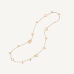 18K Yellow Gold Charm Necklace, 29.5"