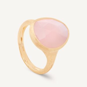 18K Yellow Gold Opal Ring