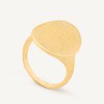 18K Yellow Gold Small Cocktail Ring