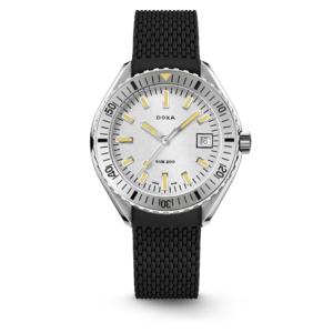 Doxa SUB 200 Searambler – Stainless steel / Rubber, small