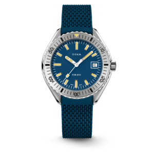 Doxa SUB 200 Caribbean – Stainless steel / Rubber, small