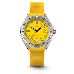 Doxa SUB 200 Divingstar – Stainless steel / Rubber, small