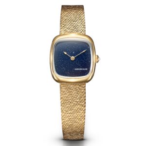 Dennison ALD Mini Aventurine Gold Bark Mesh