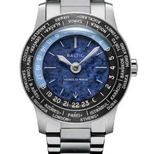 Baltic Heures du Monde Worldtimer Sodalite – Flat link