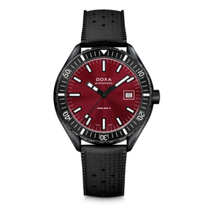 Doxa SUB 200 II Redcoral – Rubber black