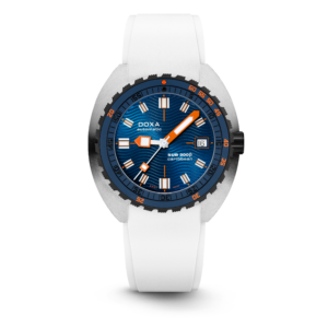 Doxa SUB 300β Caribbean – Rubber White
