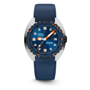 Doxa SUB 300β Caribbean – Rubber Navy blue
