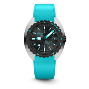 Doxa SUB 300β Aquamarine – Rubber Turquoise