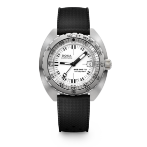 Doxa SUB 300 Ti5 Whitepearl – Black