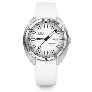 Doxa SUB 750T Whitepearl – Rubber