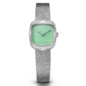 Dennison ALD Mini Lagoon Jadeite Steel Diamond Bark Mesh