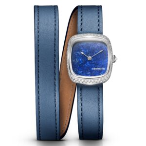 Dennison ALD Mini Lapis Lazuli Steel Diamond Blue Double