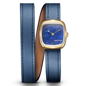 Dennison ALD Mini Lapis Lazuli Gold Blue Double