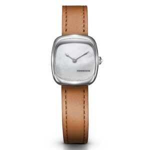Dennison ALD Mini White Mother of Pearl Steel Tan Single