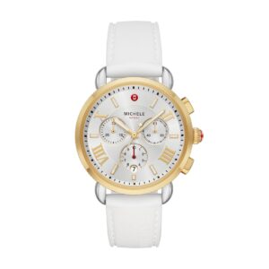Michele Sporty Sport Sail White Silicone Watch