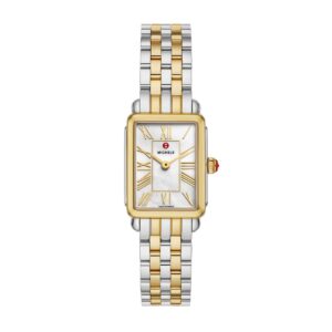 Michele Deco Park Two-Tone 18K Gold-Plated Watch