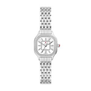 Michele Meggie Mini Diamond Stainless Steel Watch