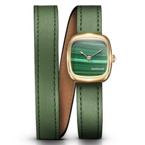 Dennison ALD Mini Malachite Gold Green Double