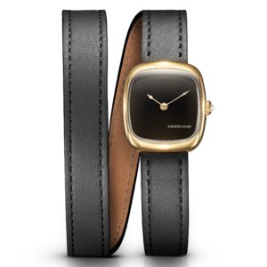 Dennison ALD Mini Black Onyx Gold Black Double