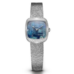 Dennison ALD Mini Opal Steel Diamond Bark Mesh